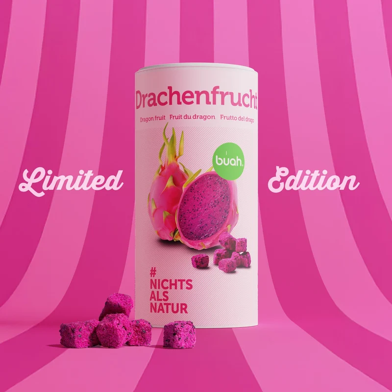Gefriergetrocknete Drachenfrucht