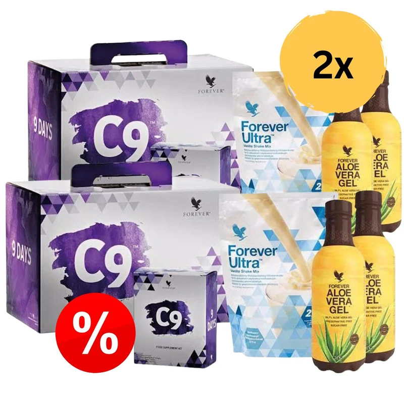 Forever CLEAN 9 (C9) - Vanilla - Doppelpack