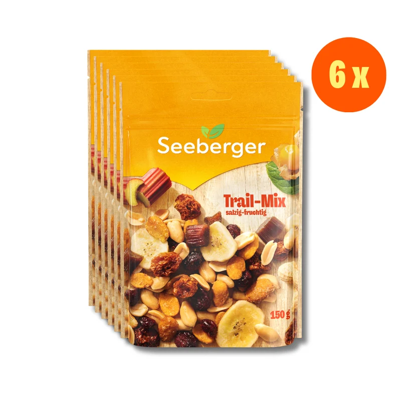 Seeberger Trail-Mix Multipack - 6 x 150 g
