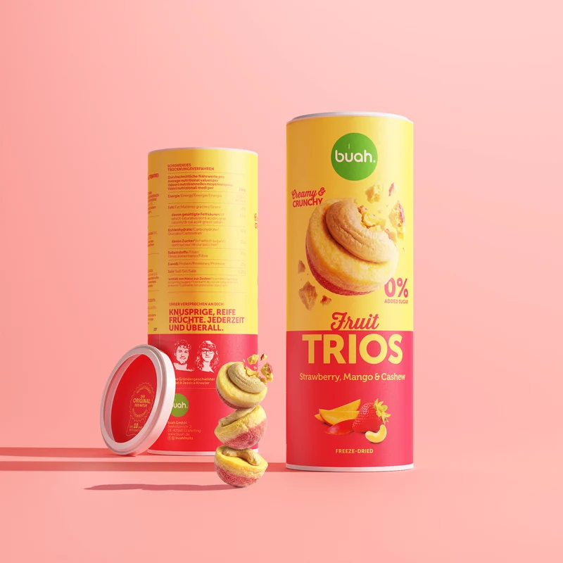 Fruit TRIOS Erdbeere, Mango & Cashew
